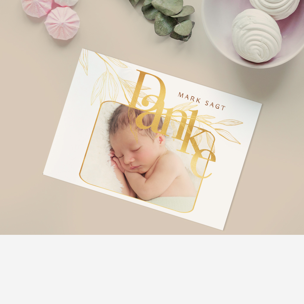 Dankeskarten Taufe
