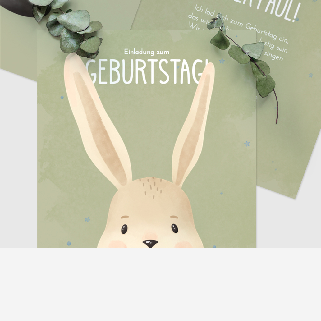 Einladungskarten Kindergeburtstag