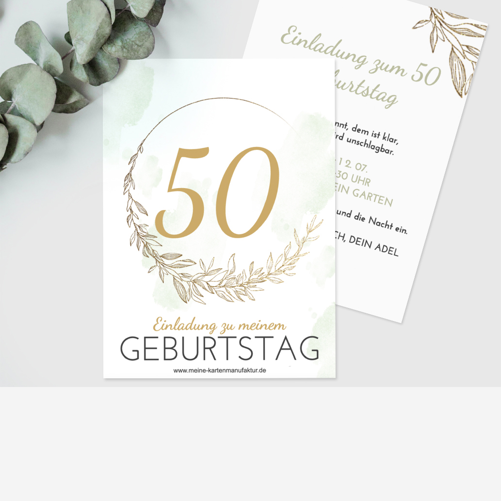 Geburtstagseinladungen