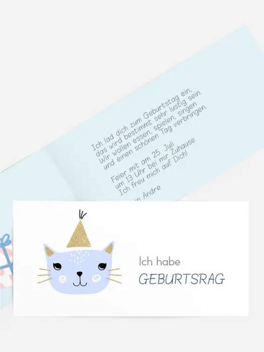 Geburtstagseinladung Einklang